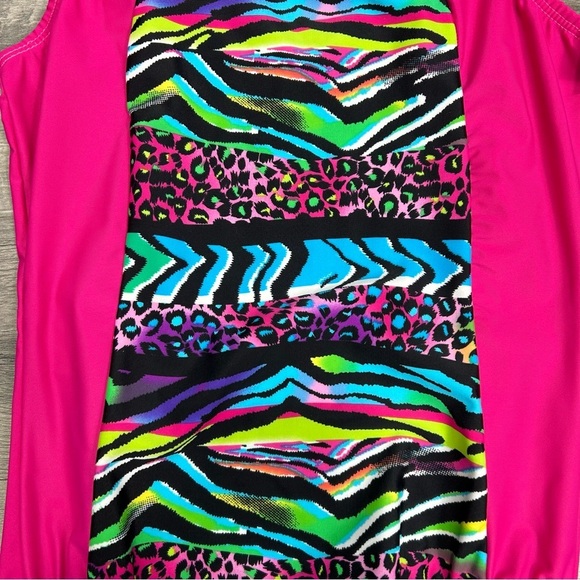 Look-It Activewear Girls Jungle Fever Leotard M - Picture 3 of 6